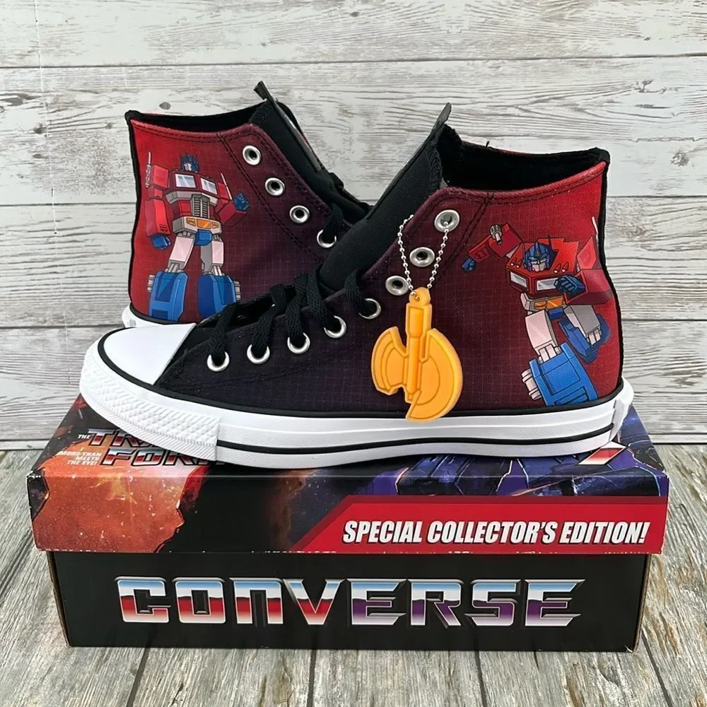 Converse x Transformers Chuck Taylor All Star Autobots Limited Sneaker Size 7.5 - Picture 6 of 16
